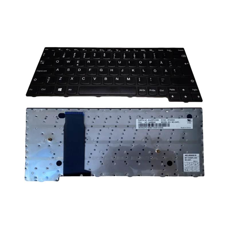 

SE шведская финская клавиатура для Lenovo Thinkpad Yoga 11e 04X6247 04X6325