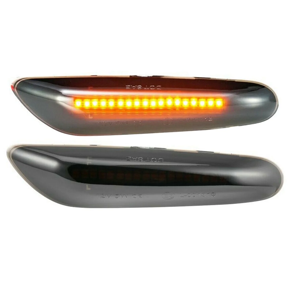 DC12V Flowing Side Light Retrofit Side Turn Signal Light for Car Suitable for 1/3/5 Series E46 E60 E87 E90 X1