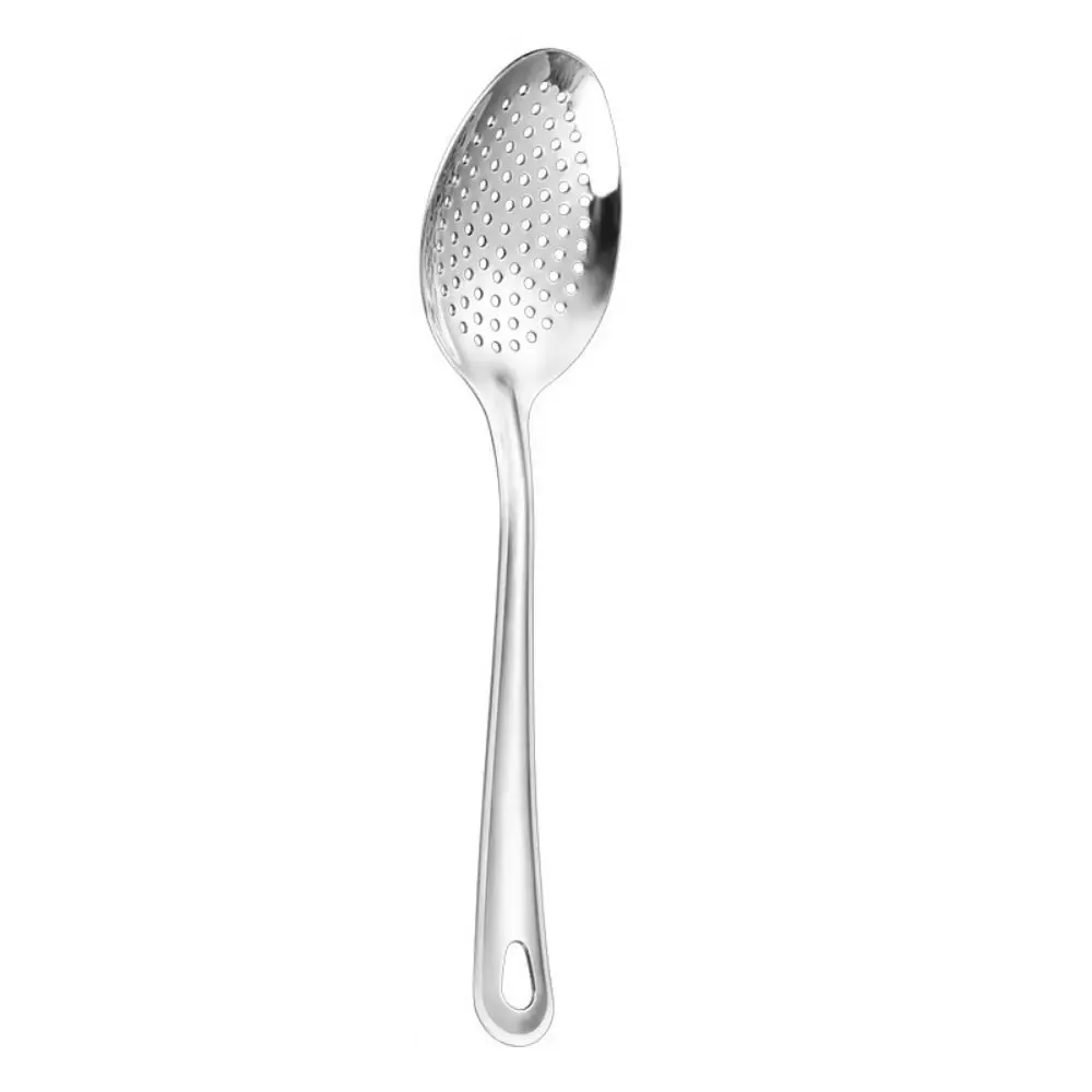 

Durable Portable for Kitchen Household Thickened Stainless Steel Colander Spoon Skimmer Scoop Deep-Fried Colander Nooodle Spoon
