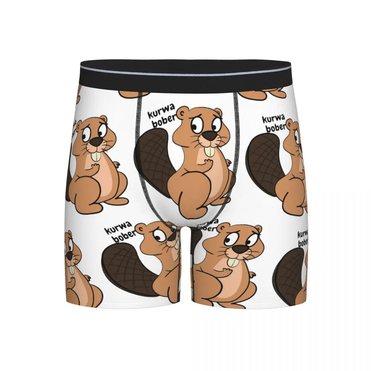 

Длинные трусы-боксеры, шорты Bober Bbr Beaver, мужские трусы, удобное нижнее белье для мужчин, подарок бойфренду