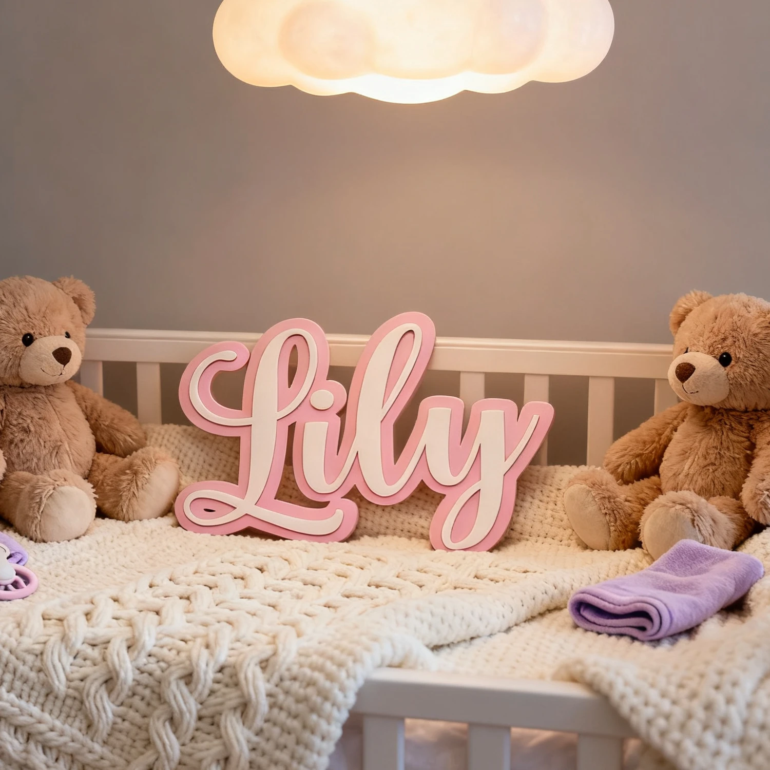1pc Customized Double-layer Acrylic Signboard, Home Decoration, Bedroom Wall Decoration, Door Number Identification