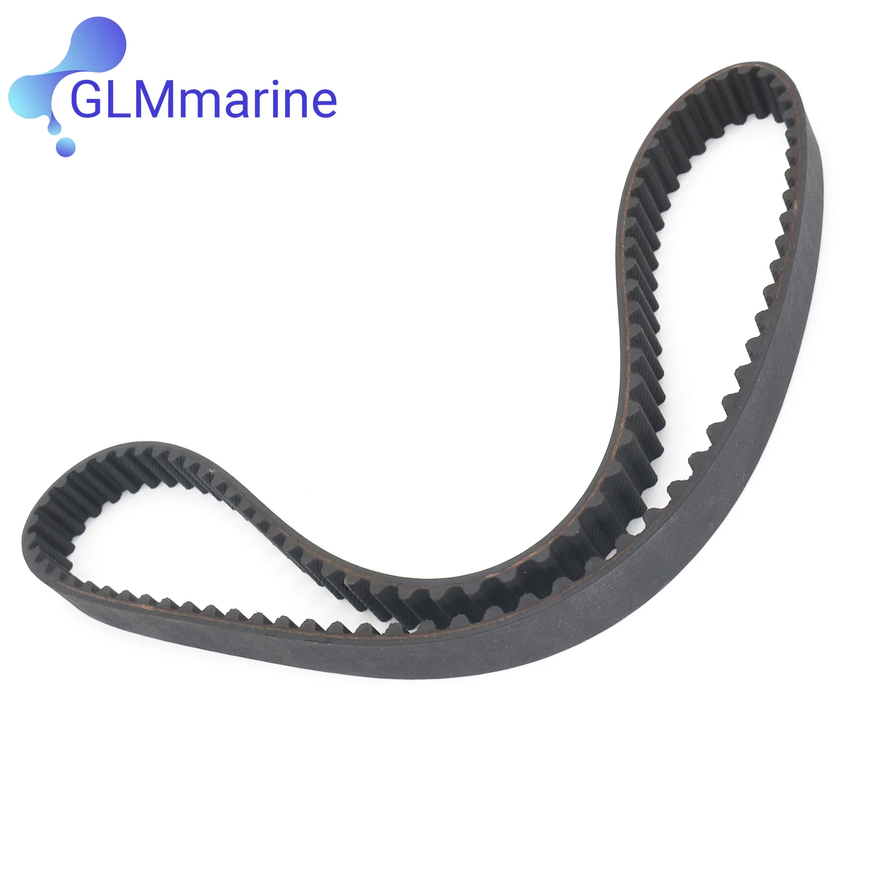 18-15130 Timing Belt Fits for Yamaha 4 Stroke F/FT 20 25 30 40 50 60 70 HP Marine Outboard  Motors Replacement 6C5-46241-00 view 6
