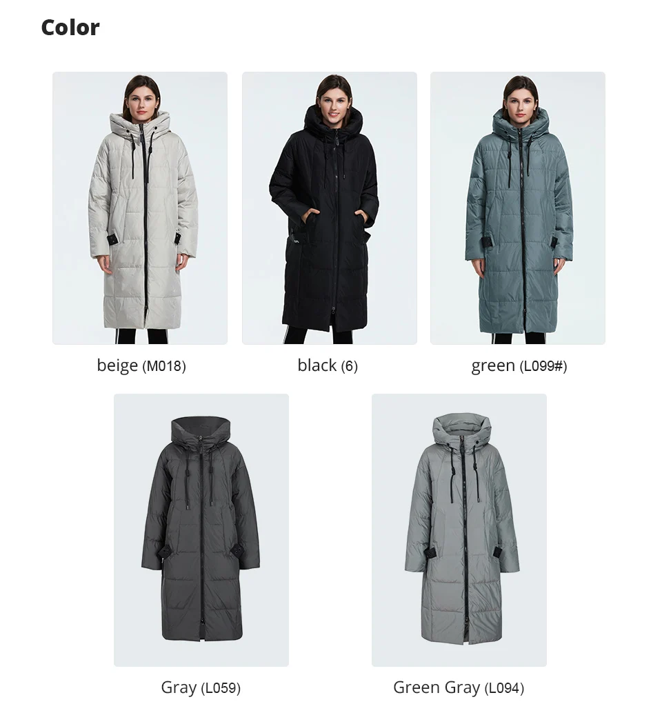Astrid 2022 Winter new arrival down jacket women loose clothing outerwear quality with a hood fashion style winter coat AR-7038