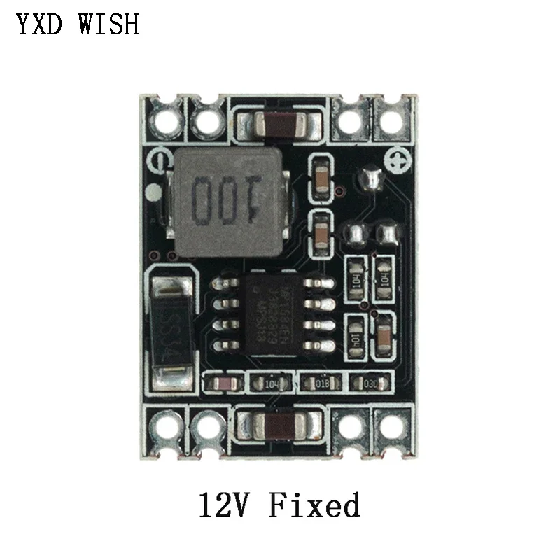 5pcs DC-DC Step-down Power Supply Module DC 5V-12V 24V to 5V 3.3V 9V 12V Fixed Output High-Current Buck Converter Board