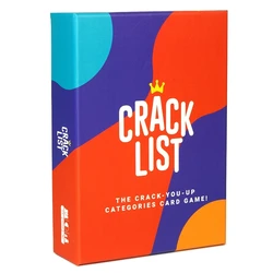 SAVANA Crack List The Crack You Up Categories Angielska gra karciana Gra dla 2 graczy Rodzinne gry planszowe