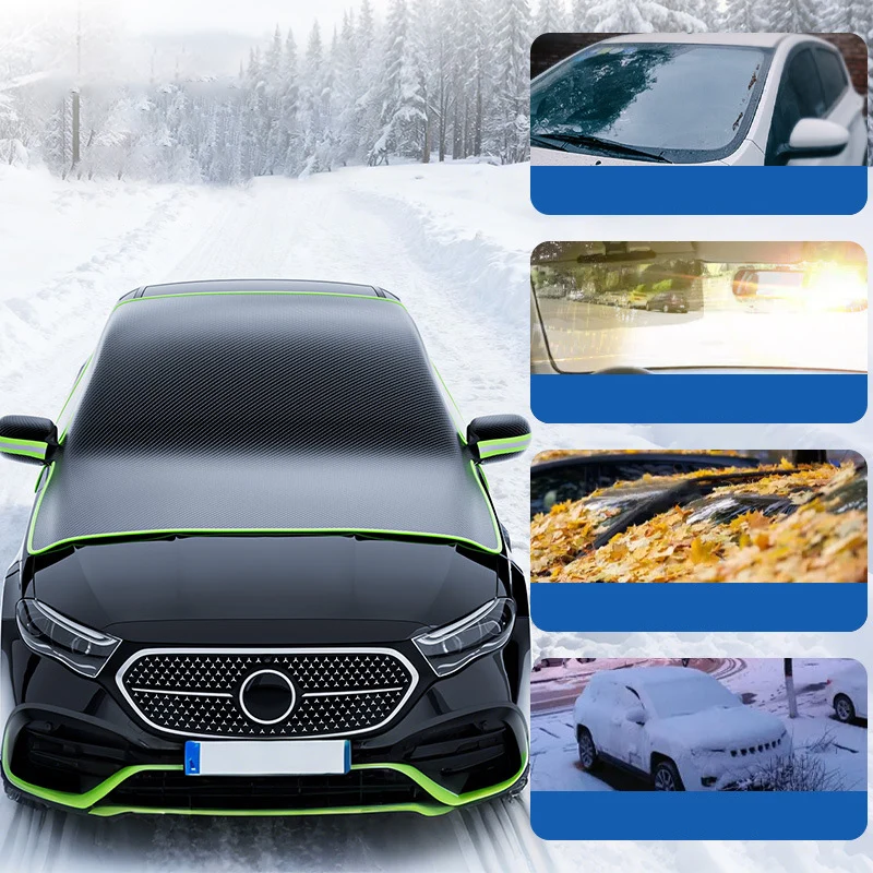 

Car Windshield Snow Cover Winter Outdoor Car Window Snow Shield Anti Ice/Snow/Frost Windscreen Extended Protector Cover