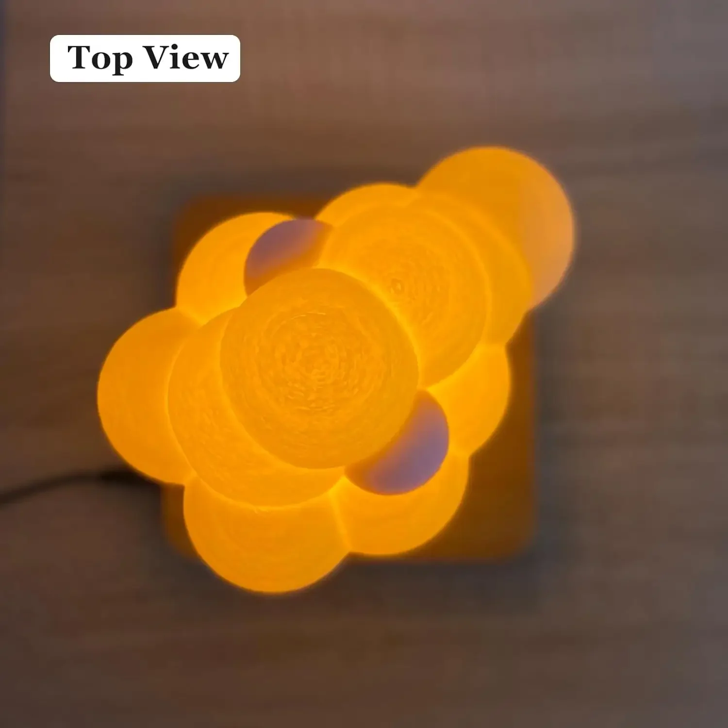 Lampada da notte a nuvola a LED galleggiante con 3 modalità di alleggerimento, lampade da tavolo a nuvola levitante per lampada decorativa per la casa della camera da letto dell'ufficio della scrivania