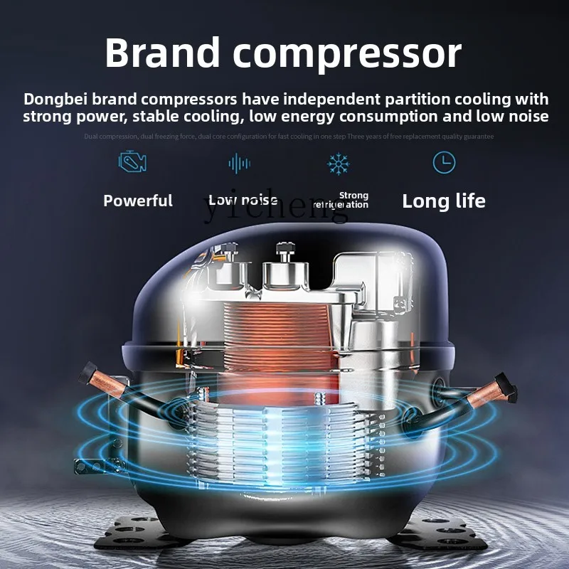 Bancone bar incorporato TQH, frigorifero, armadietto per la conservazione della frutta fresca, vetrina per vino commerciale raffreddata ad aria