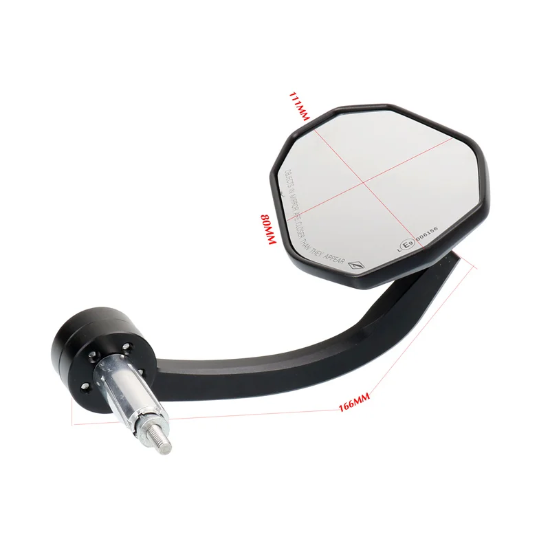 FOR Suzuki GSX-S1000  gsxs 1000g GSX-S1000GT GSXS1000Y  Motorcycle 7/8" 22mm Handle Bar End Rearview Mirror view 5
