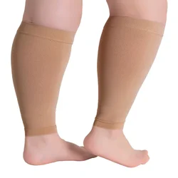 23 ~ 32mmHg uomini e donne Plus Size S-7XL calze di supporto per vene Varicose calze a compressione mediche senza dita per la corsa yoga