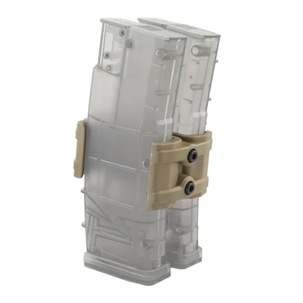 Universeller Waffenmagazin-Parallelverbinder für M4 AR-15 Doppelmagazin-Kupplungsclip Jagdzubehör – Detail 1