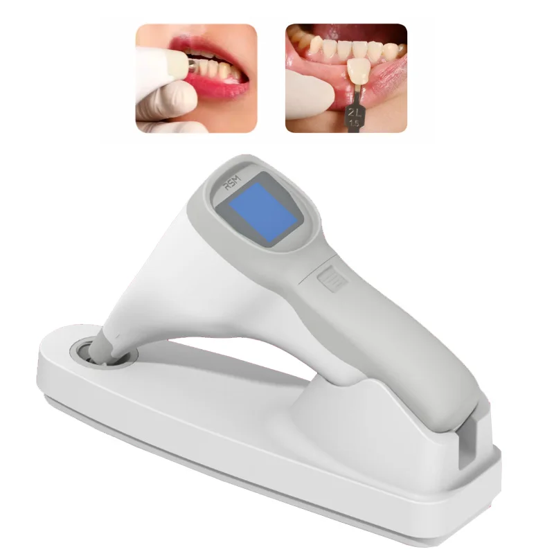 Electronic Dental Color Comparator Shade Guide Tooth Shade Chart Board Color Comparator Teeth Whitening Set