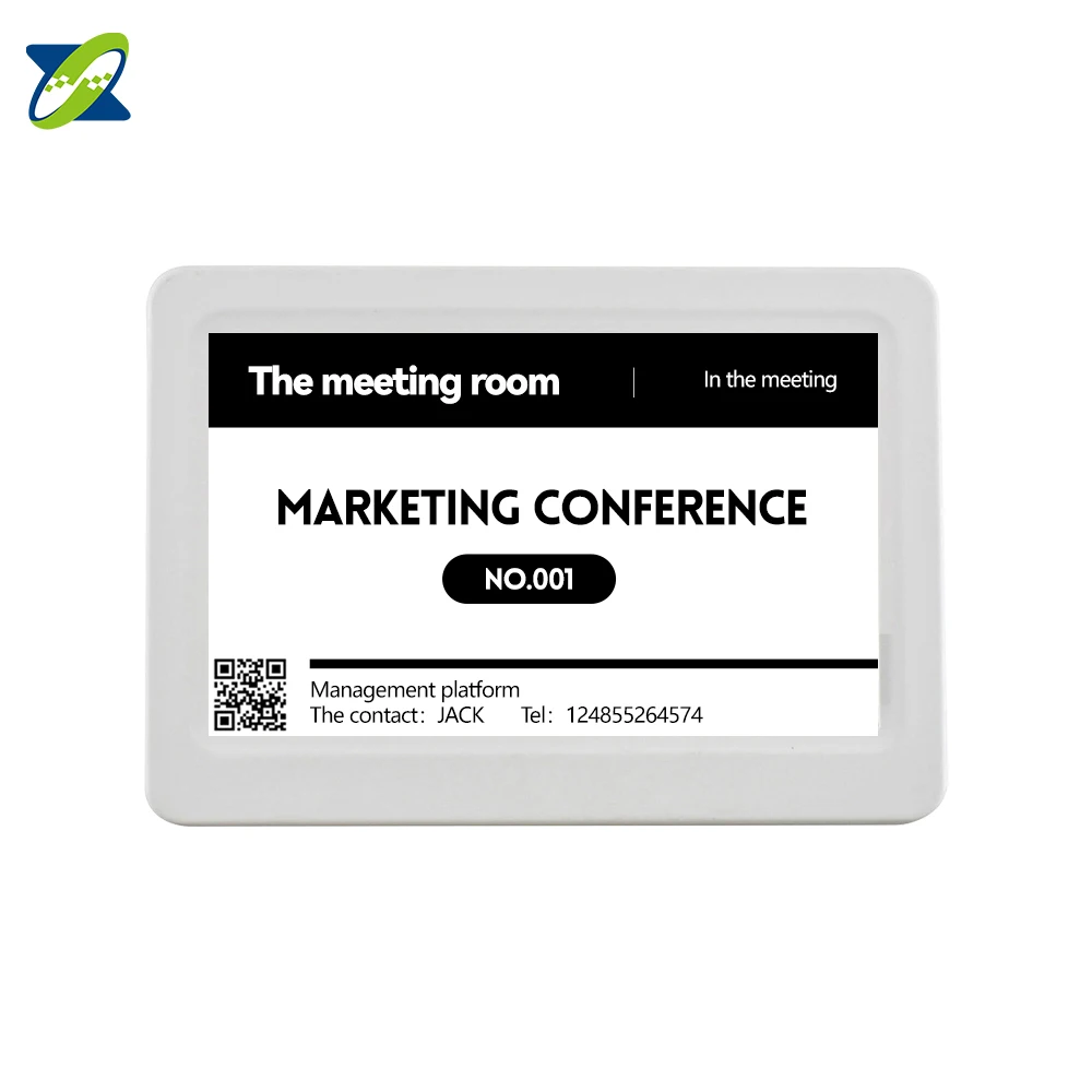 Etiqueta de exhibición de tienda Nfc de 7,5 pulgadas Esl Nfc Power Ios Epaper E-Ink Etiqueta de estante electrónico