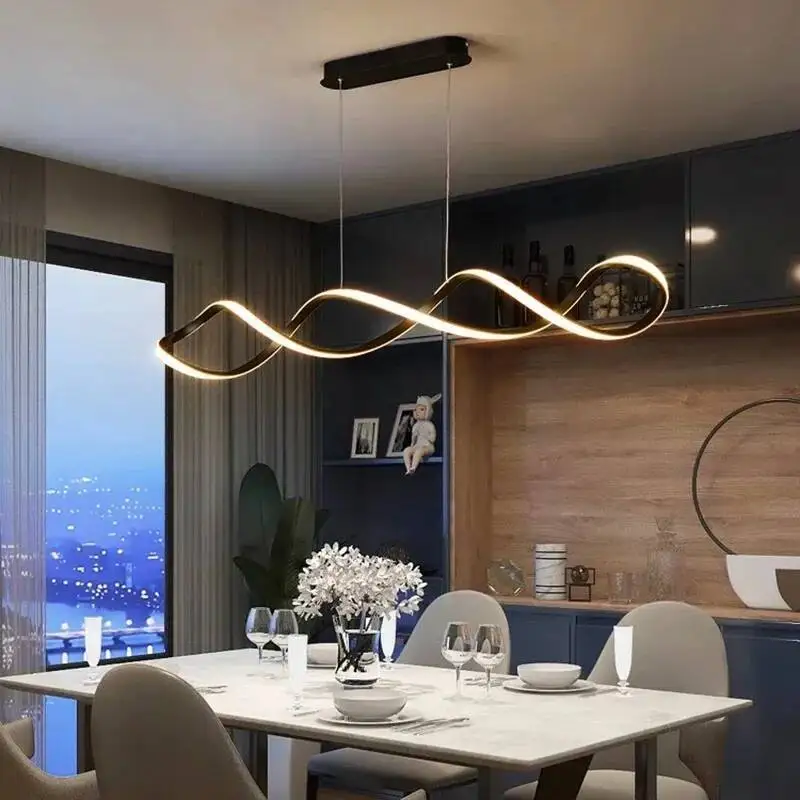 

Modern LED Pendant Lights With Variable Intensity For Dining Living Room Hall Decoration Home Chandeliers Lamps Indoor Lighting