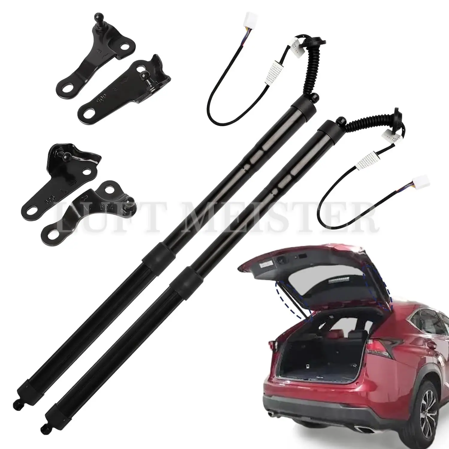 

2pcs Electric Tailgate Struts Rear For 2015-2020 Lexus NX200t NX300h 2.0L 2.5L L4 68920-79016 68910-79016 6892079016 6891079016