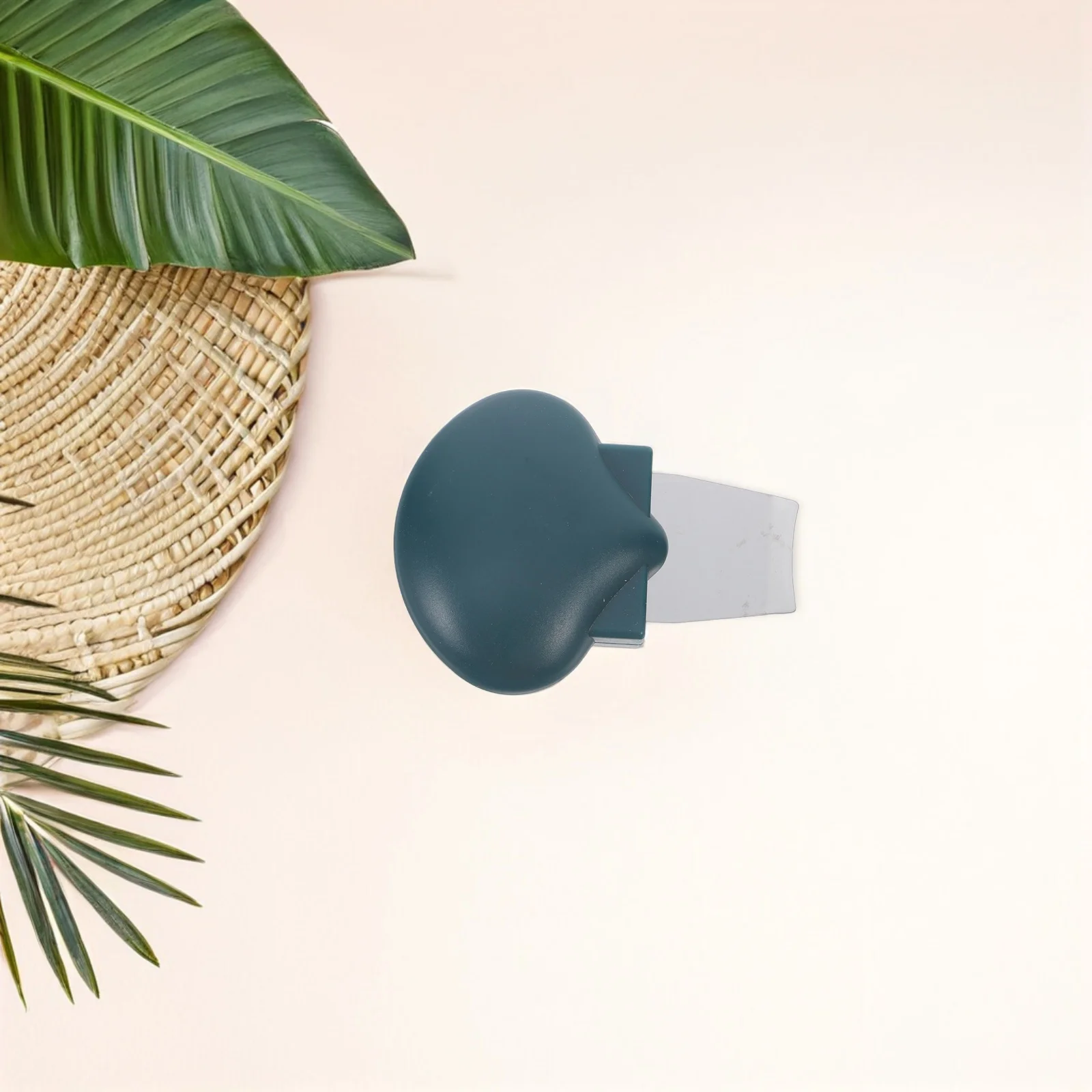 미니 툴 휴대용 수동 얼굴 피부 스크러버 스파출라 코 얼굴 스테인리스 스틸 모공 클리너 추출 도구