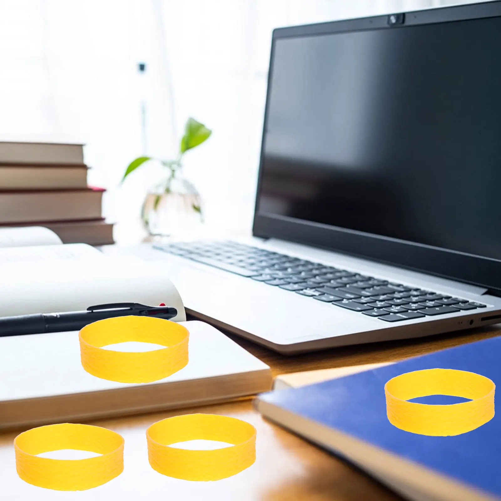 58 قطعة من الأربطة المطاطية السميكة والواسعة، أربطة مرنة شديدة التحمل لصناعة المنزل الكبيرة، تنظيم ربط متعدد الأغراض