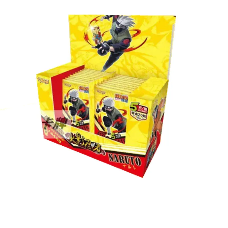 Various Pcs Anime Naruto Cards Shippūden Kakashi Ninja TCG SSR Rare Trading Collection Cards Battle Carte for Children Gift Toys