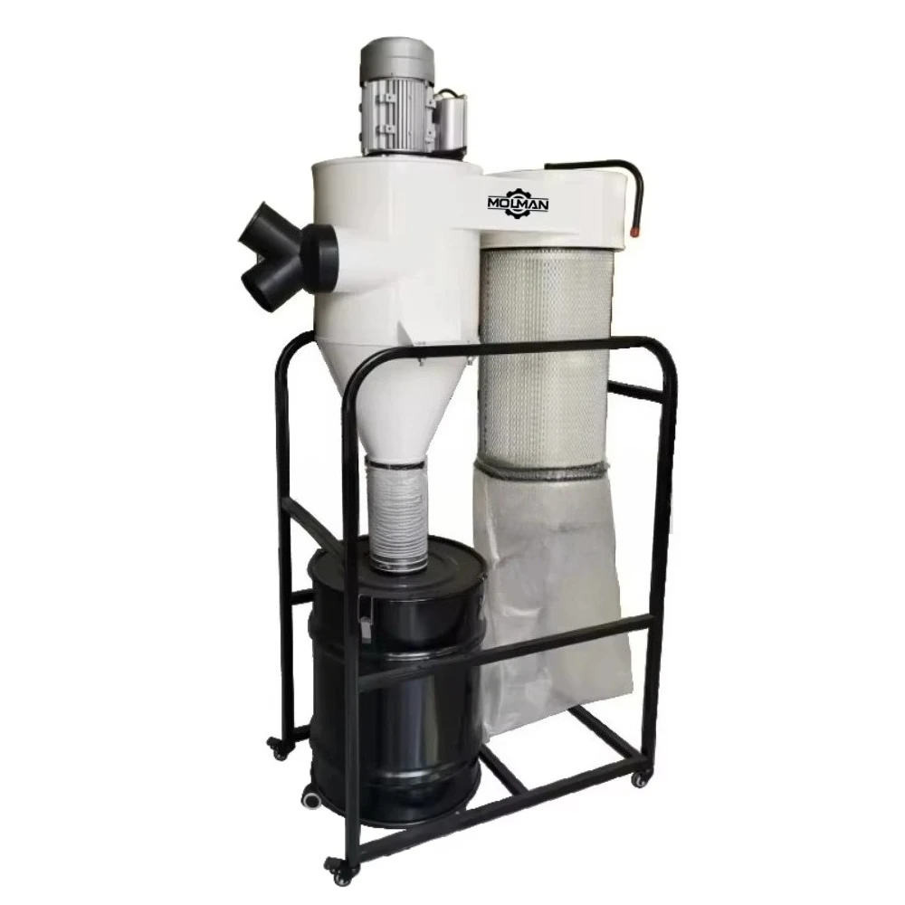 

2HP 3HP 4HP 5.5hp 7.5hp 10HP Промышленный пылесос Деревообработка Металлический порошок Циклонный пылесборник