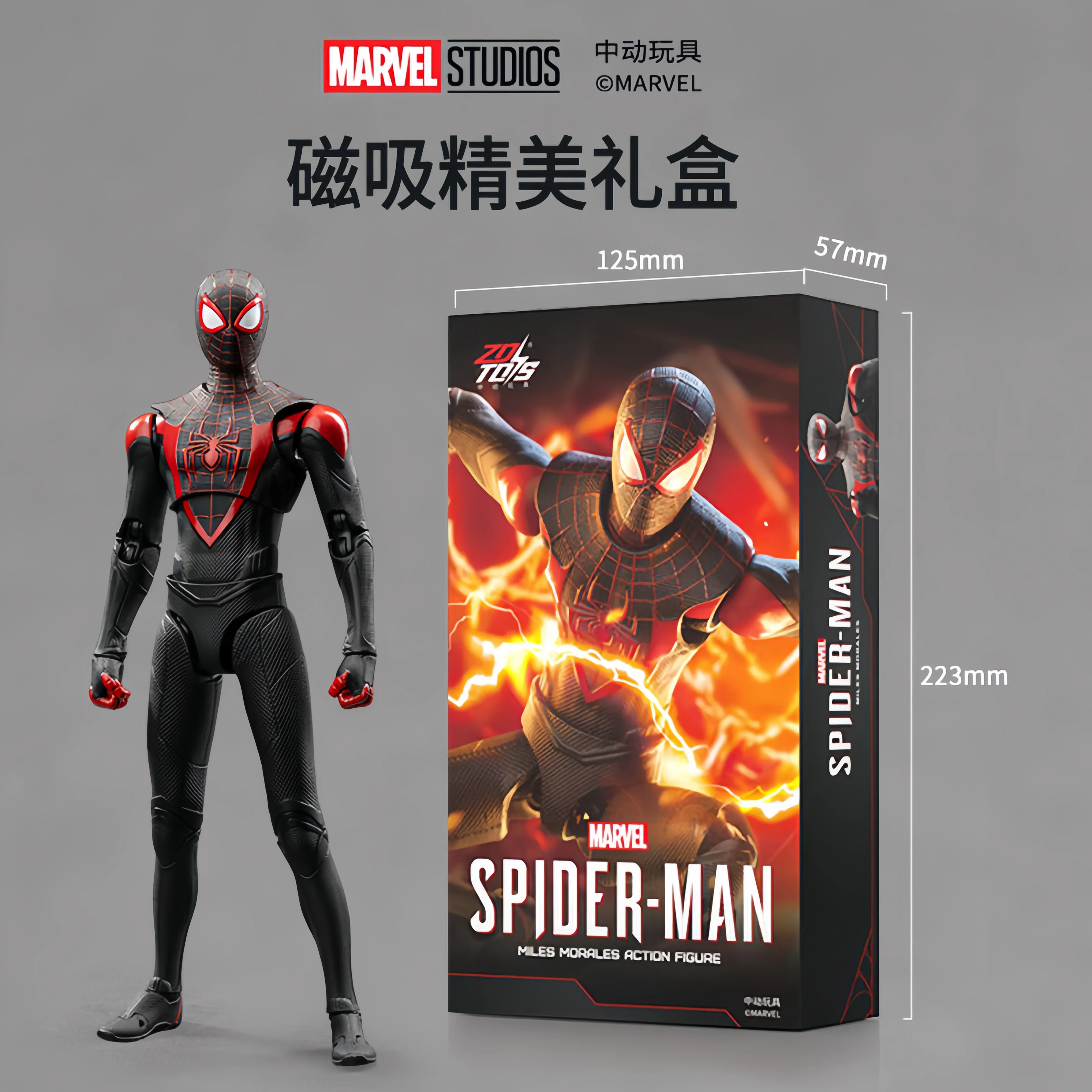 ZD Toys マーベル アベンジャーズ スパイダーマン スパイダーパンク