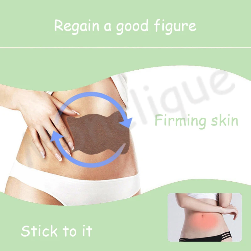Belly Patch Fat Burning Anti Cellulite Weight Loss Navel Sticker Natural Herbal Abdomen Slimming Paste Improve Stomach Healthy