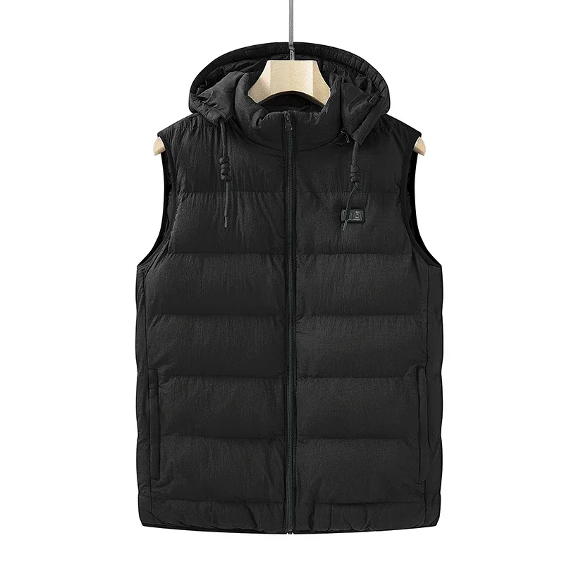 

2025 2025 Jacket USB Electric Thermal Coat Heating Zones Winter Outdoor Vests Unisex Heated Hooded Coats Camping Hiking Fishing