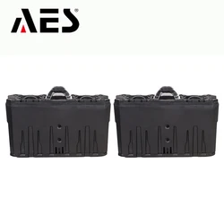 AES EV-600 Triple laser Auxiliary Light Single /Double Colors Tri Eyes LED Lamp Waterproof for Car and Motorcycle Upgrade