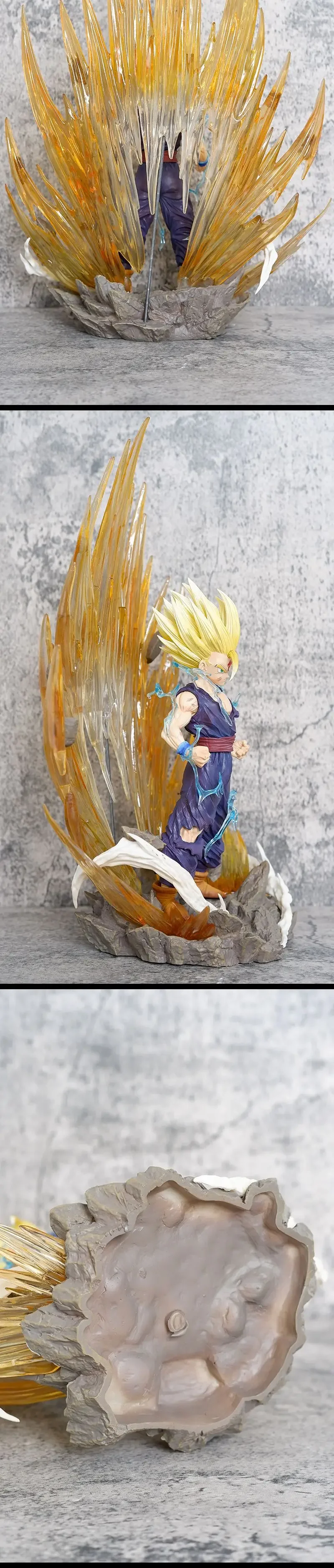 Anime Dragon Ball Super Saiyan 2 Son Gohan Standing posture Action Figure PVC Model doll toy Desk Decor Collection Gifts boxed