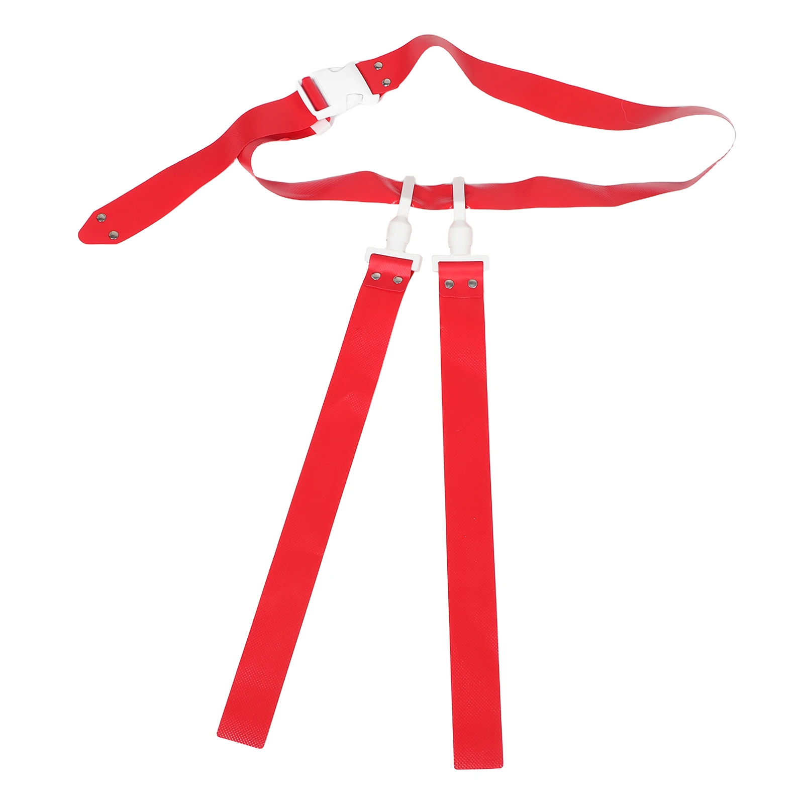 مجموعة حزام علم الخصر للرجبي لكرة القدم الفاخرة، حزام قابل للتعديل عالي التحمل، لا حاجة لأدوات الإعداد السريع للعبة الخارجية