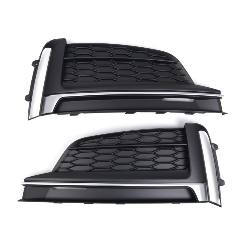 Upgraded Front Bumper Cover 8W6807681F Reliable Designs Lower Side Grille Insert Trim Vehicle Spare Part Quick Fixing 40GF