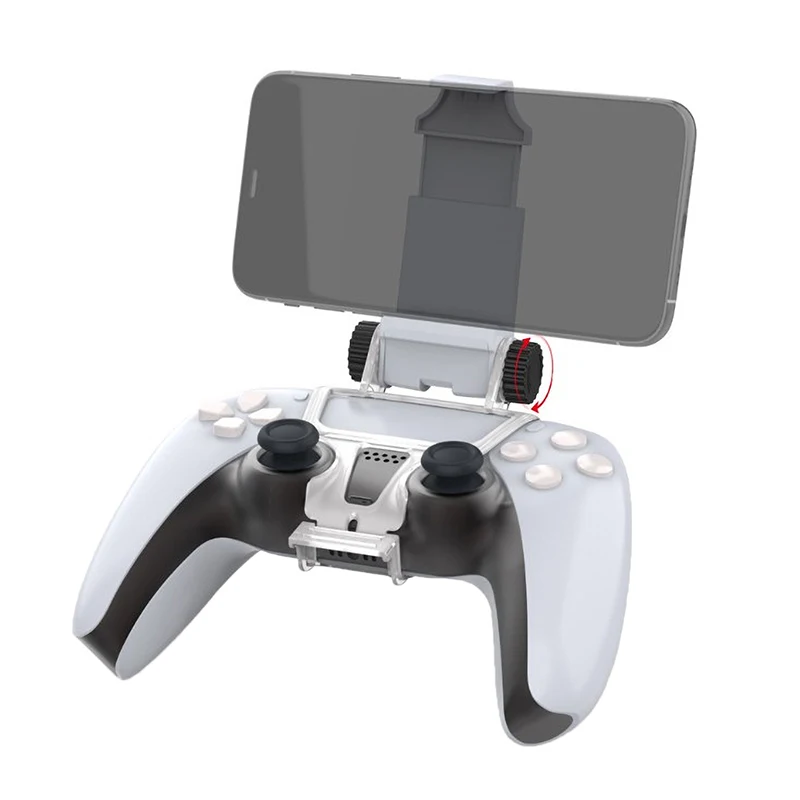 For PS5 Controller Accessories Mobile Phone Clamp Clip Holder Smart Phone Grip Mount Stand Bracket Angle Adjustment