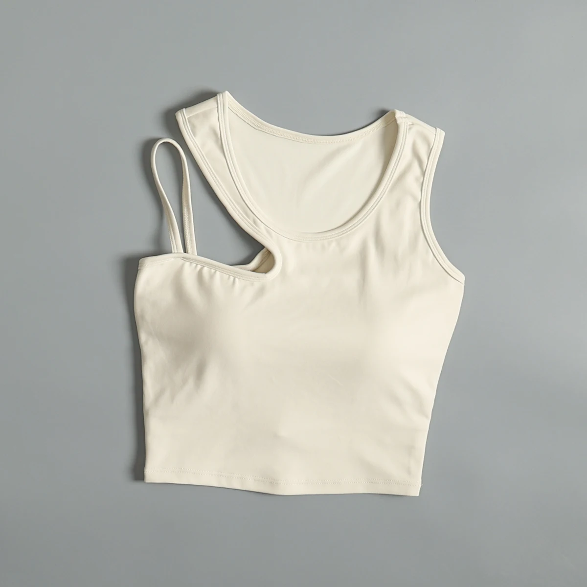 Integrated sports underwear for women summer yoga exercise fitness bra high-value running shock-proof gathering vest wear