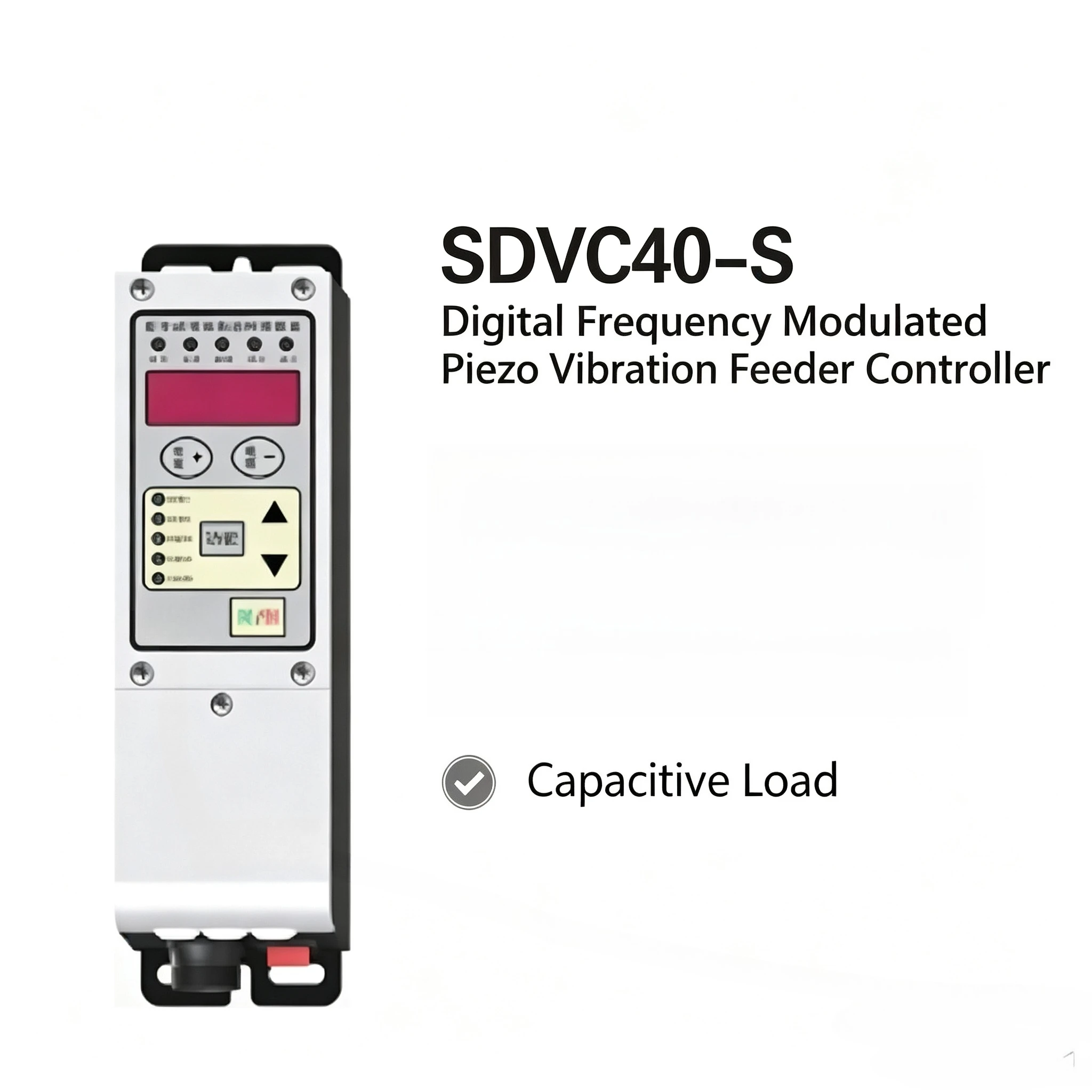 SDVC40-S Piezoelectric Vibratory Feeder Controller Frequency Adjustable Driver for Direct Vibration Vibrating Plate Automation