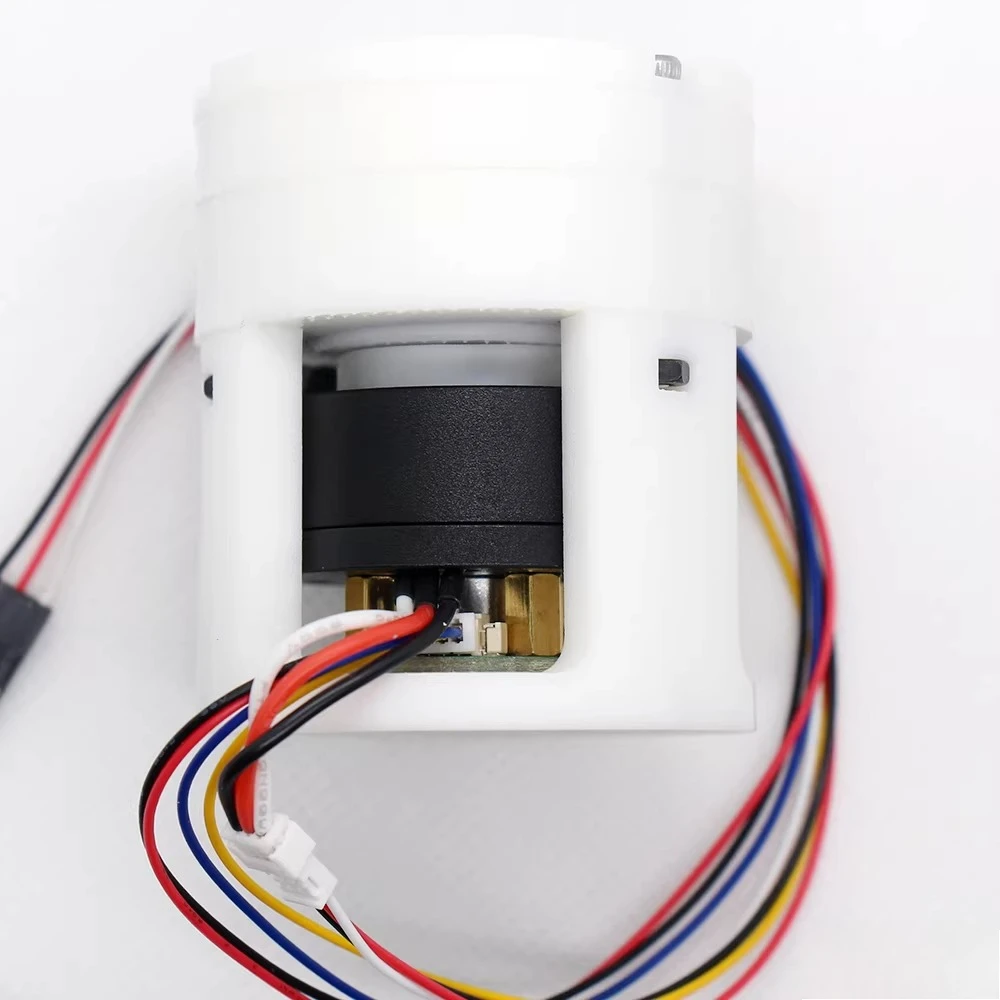 Resin 3D printing photocurable microcycloid gear reducer with brushless motor encoder 20 to 1 with 3D model