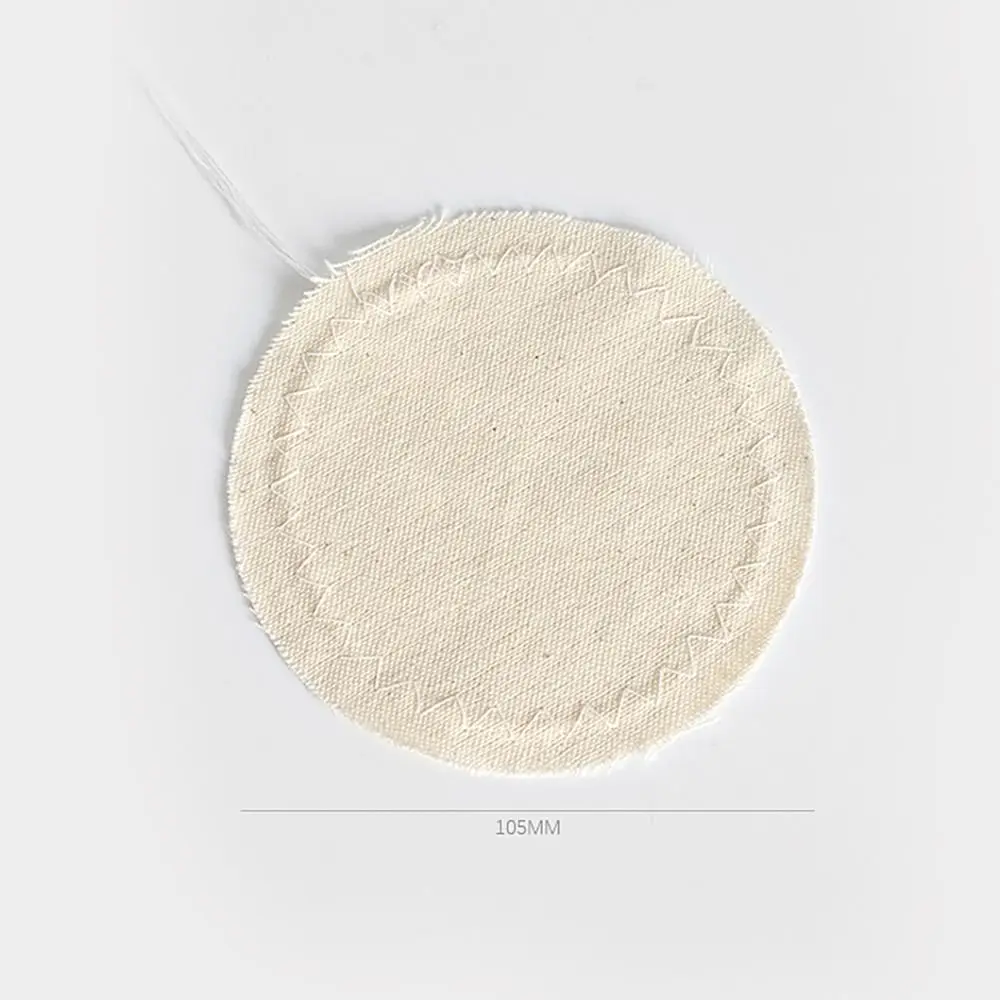 10 pcs Hario Syphon Cotton Cloth Replacement Filter Beige Filtered Coffee Balance Syphon Coffee Maker Vacuum Pot Filters Kitchen