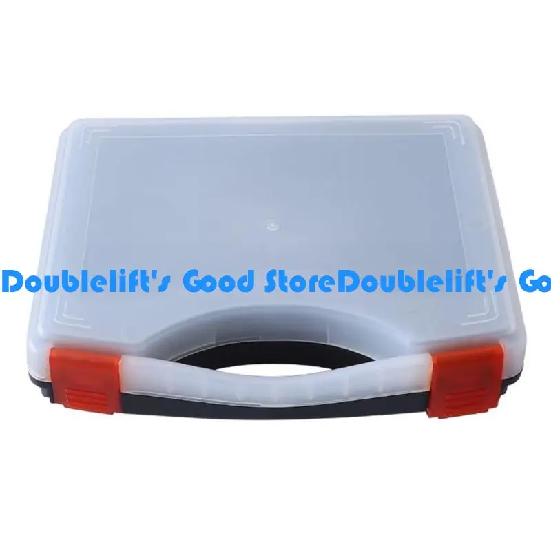 

652F Small Parts Organisers Hardware Storage Box with Lid Hardware Organizers Screws Sorting Box for Dowels Screws and