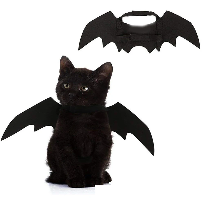 Pet Halloween Costume Bat Wings for Dogs Cats Funny Pet Cosplay Prop Halloween Christmas Costume Pet Products