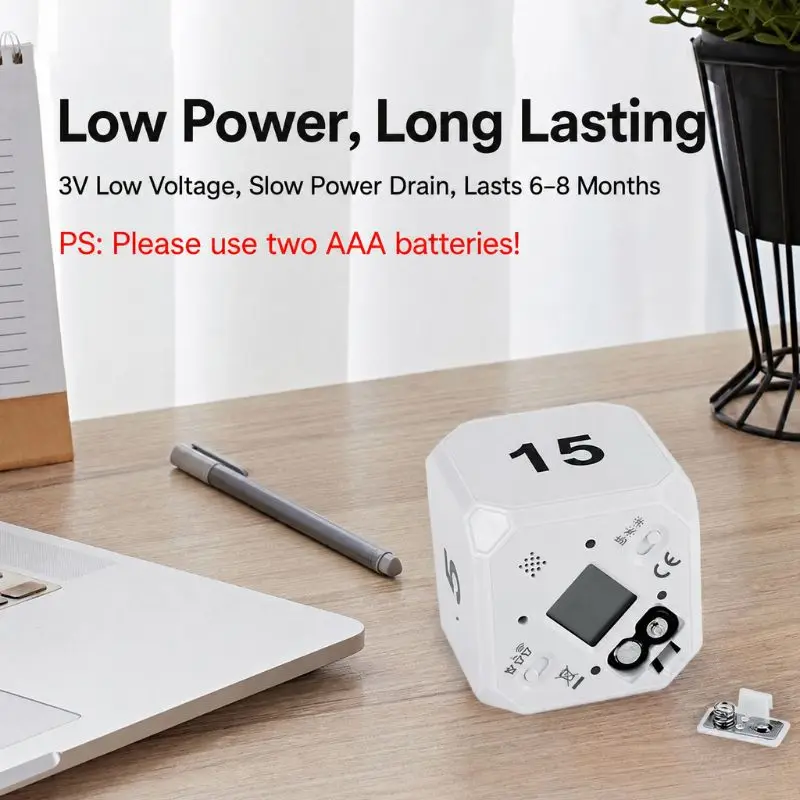 Flip Countdown Timer Time Management Study Timer Self Discipline Reminder Digital Timer For Students Learning
