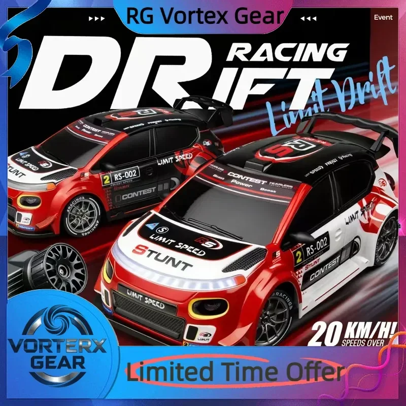 

【in stock】1/24 New Rally Car Drift High Speed Racing Off Road Climbing Car 2.4g Entry level RC Remote Control Car Boy Toy Car