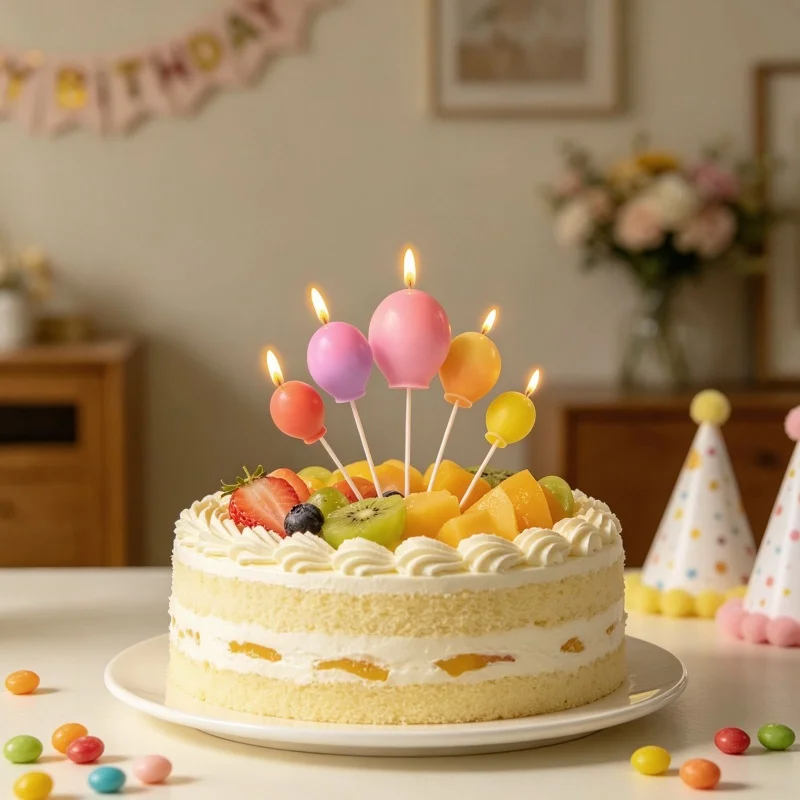 3D Balloon Shaped Candle Silicone Resin Mold DIY Candy Chocolate Cake Decoration Baking Molds Creative Craft Gift Making