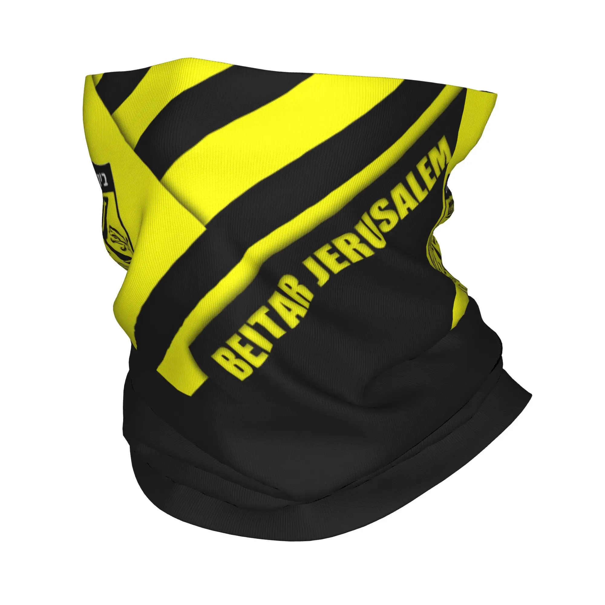 Yarım FC İsrail Beitar Kudüs Bandana Boyun Körüğü Baskılı Futbol Oyunu Wrap Eşarp Sıcak Şapkalar Sürme Erkekler Kadınlar için Yetişkin