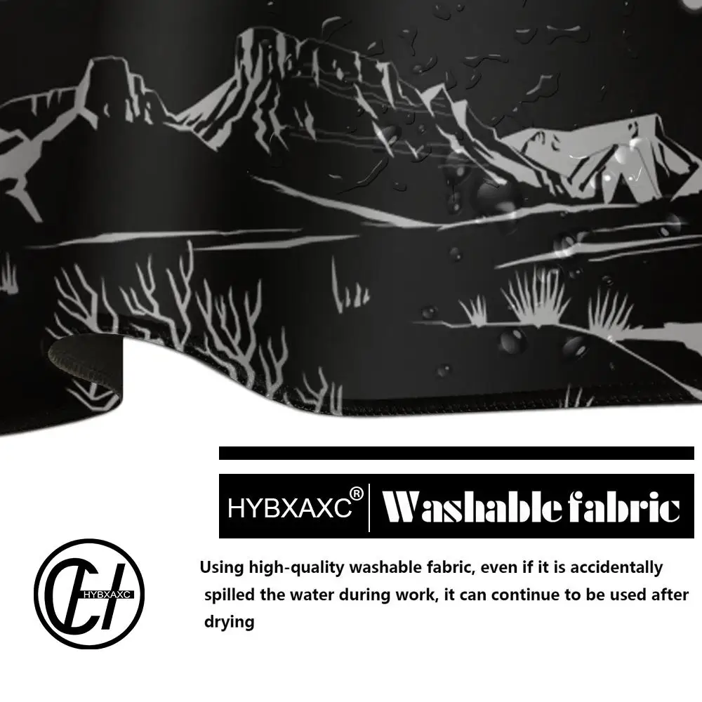 Mountain Mouse Pad Cute HD Desk Pad Extended Gaming Keyboard Mats Large 90x40cm XXL Gamer Mousepad