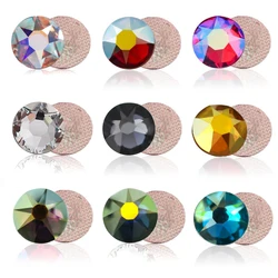 2078HF Xirius Hotfix Rhinestone Colors AB Heat Iron on Clothes Crystals Strass Sewing Needlework DIY Diamond for Garment Crafts