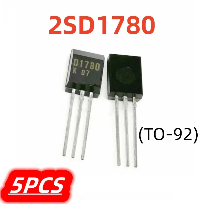 5Pcs/lot 2SD1780 D1780 TO-92 Automotive Computer Board Pin Transistor New Originl