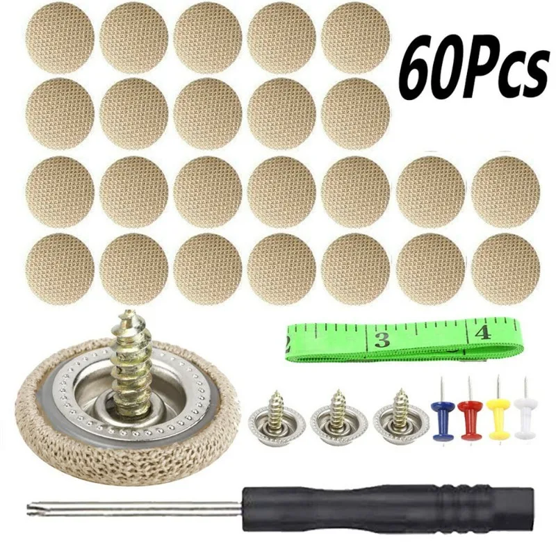 60 sztuk automatyczne mocowanie zwisają podsufitkę Pin klamra śruba zatrzaskowa nit DIY zestaw klamer do naprawy dachu samochodu zestaw naprawczy podszewki