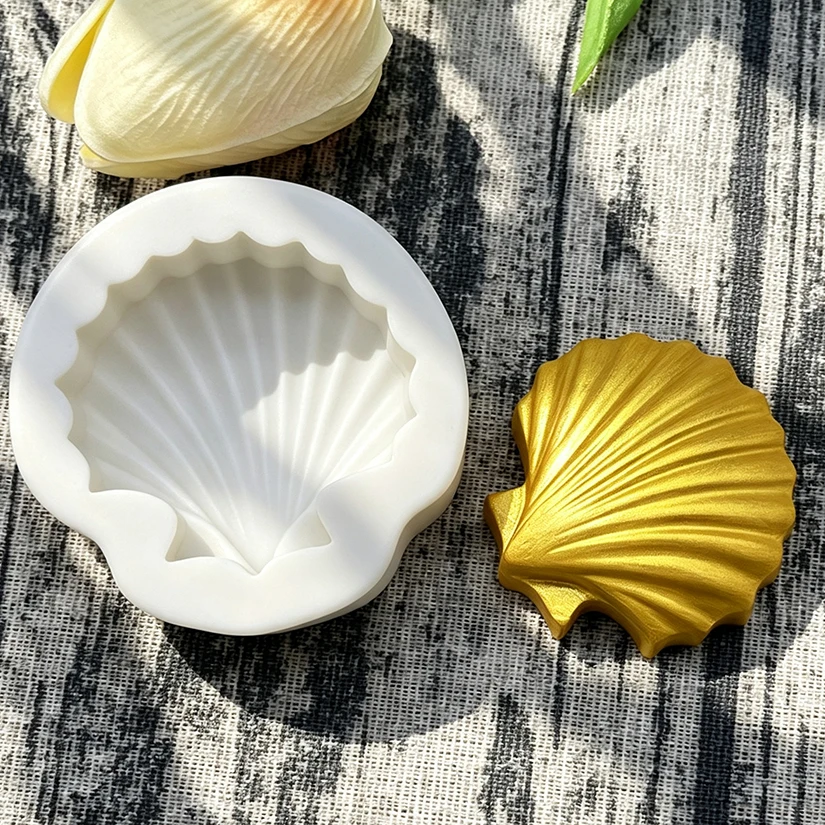 Shell Silicone Sugarcraft Mold Chocolate Cupcake Baking Fondant Cake Decorating Tools