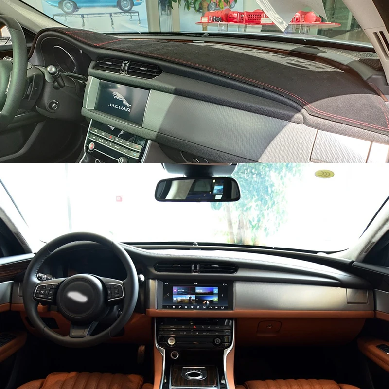 

For Jaguar XF XFL X260 2016-2020 Accessories Dashboard Cover Instrument Panel Dash Mat Dashmat Protective Pad
