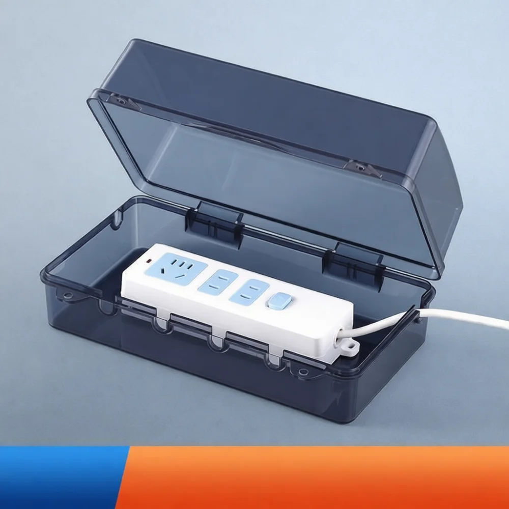 Outdoor Power Strip With Cover - Boîtier de protection étanche pour prise