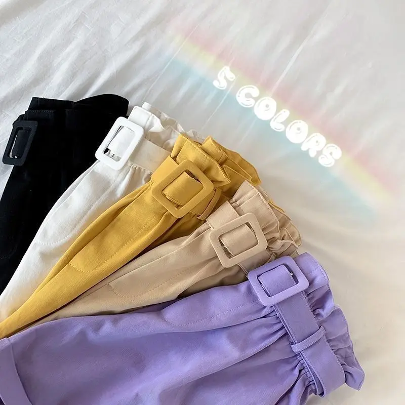 Summer Clothes for Girls Candy Color Kids Cotton Shorts for Girls Summer Casual Wear Thin Breathable Outdoor Sports Pants - Image 6