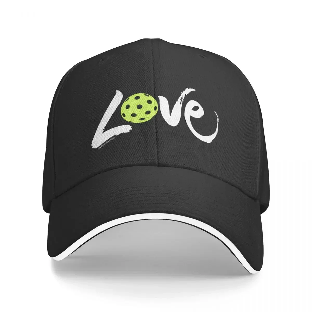 Pickleball Love (white lettering) Baseball Cap dad hat Trucker Hat Beach Hats For Men Women Streetwear for Sun Protection